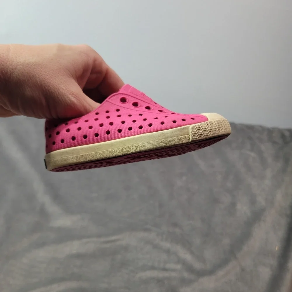 Native Jefferson Kids Pink EVA Slip On Water Shoes Size C5‎ 11100100-6401